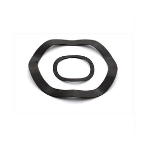Wave Washer, Wave Spring Washer 65Mn Carbon Steel Three Crest M3-M118 Black Gasket Elastic Washers in Kuwait
