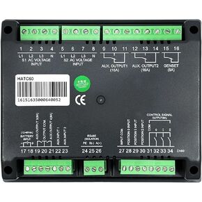 HATC60 Dual Power Switch Controller ATS Energy Management For Control 1Pcs in Kuwait