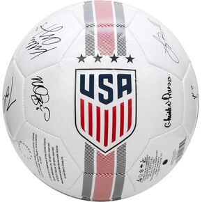 Icon Sports Officially Licensed U.S. Soccer Federation USMNT Soccer Ball Size 5 - Unity Red in Saudi Arabia