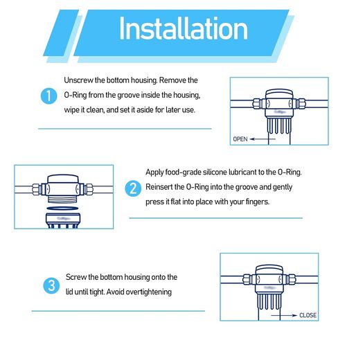 Replacement for Culligan OR-150 O-Ring Gasket Seal, Compatible with Culligan WH-S200-C, WH-S100-O, 3WH-STD-S01, and Glacier Bay HDG2VS4 Water Filter Housing (3 Pack) in Kuwait