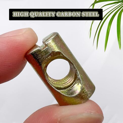 M8x20mm صواميل برميل مشقوقة، مسامير متقاطعة صواميل مجلفنة مشقوقة لكراسي أسرة الأثاث (20 قطعة) in Kuwait
