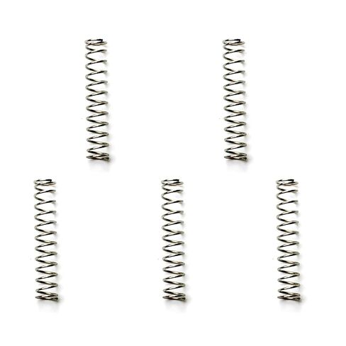 GLRXMX 304 Stainless Steel Compression Springs, 5 Pack, 0.5mm Wire x 3mm OD x 12mm Free Length, for DIY, Home Appliances, Motors in Kuwait