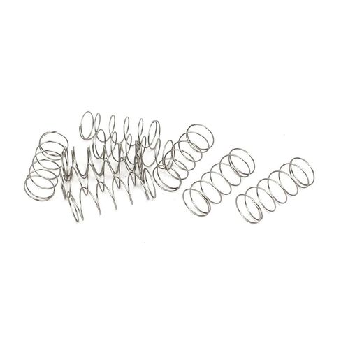 Uxcell 0.5mmx12mmx30mm 304 نوابض ضغط من الفولاذ المقاوم للصدأ 10 قطع in Kuwait