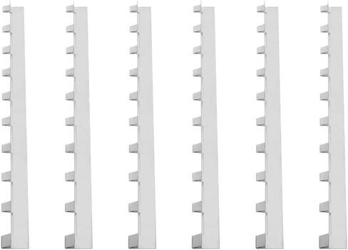 6Pcs 9 Frame Spacer for Bee Hive, 14.57 x 0.94in Beehive Frame Spacers, Easily Installing Metal Beehive Frame Strips for Beekeepers to Fix and Support Box Frames in Kuwait