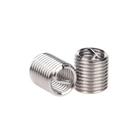 10pcs M12*1.0/1.25/1.5 * 1D~3D 304 Stainless Steel Wire Thread Insert Sleeve Bushing Screw Coil Repair Nut - Industrial Fasteners(M12x1.5x2D) in Kuwait