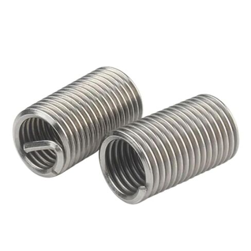 20pcs 6# - 32 1D~3D 304 Stainless Steel Wire Thread Insert Sleeve Bushing Screw Coil Repair Nut Industrial Fasteners(2.5D) in Kuwait