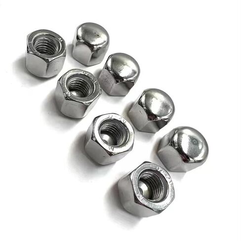 Nut Cap， 304 Stainless Steel Hex Hexagon Short Low Thin Cap Acorn Nut Cover Blind Nut(M3 20pc) in Kuwait