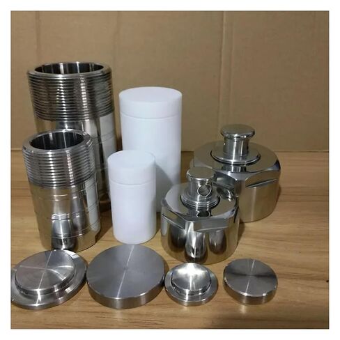 High Pressure Reactor, PTFE Lined Hydrothermal Synthesis Autoclave Reactor 25ml 3Mpa High Pressure Digestion Tank Lab Reactor in Kuwait