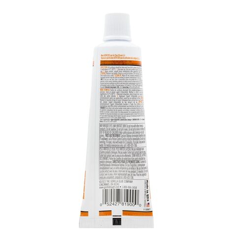 Gorilla 82ml Acrylic Silicone Caulk Sealant Tube, Water Resistant, 2.8 Fl Oz, Paste in Kuwait