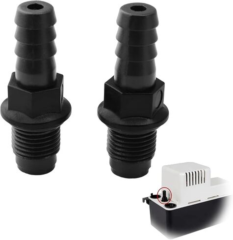 599065 صمام فحص بديل لـ Little Giant CV-10 متوافق مع VCC وVCMA وVCL-14 وVCL-24 1/4 بوصة MNPT × 3/8 بوصة شائكة in Kuwait