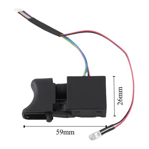 8-Pin Electric Drill Trigger Switch – 36V Brushless Speed Control with Reverse Function Electric Wrench Drive Switch for DAYI Cordless Drills in Saudi Arabia