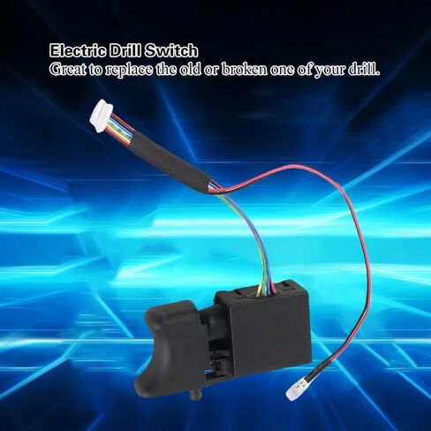 8-Pin Electric Drill Trigger Switch – 36V Brushless Speed Control with Reverse Function Electric Wrench Drive Switch for DAYI Cordless Drills in Saudi Arabia