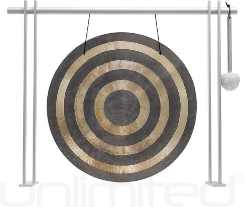 16" Chinese Gongs on the Pretty Planar Gong Stand in Kuwait
