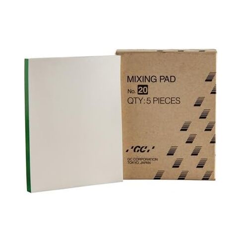 GC 001412 Dental Cement Mixing Pads #20 3 X 4 5/Pk in Kuwait
