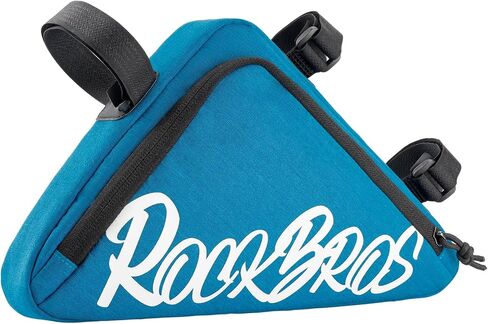 ROCKBROS Bike Frame Bag Bicycle Triangle Storage Bag Stylish Lightweight Cycling Accessories Adjustable Install Position for Mountain Road Commuter Bike in Kuwait