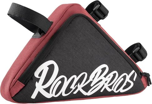 ROCKBROS Bike Frame Bag Bicycle Triangle Storage Bag Stylish Lightweight Cycling Accessories Adjustable Install Position for Mountain Road Commuter Bike in Kuwait