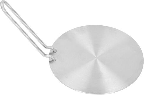 Heat Diffuser Induction Plate Stainless Steel Heat Converter Plate for Induction Cooker Fast Heating Even Heat Distribution Kitchen Cooking Accessory 17.5cm Diameter in Kuwait