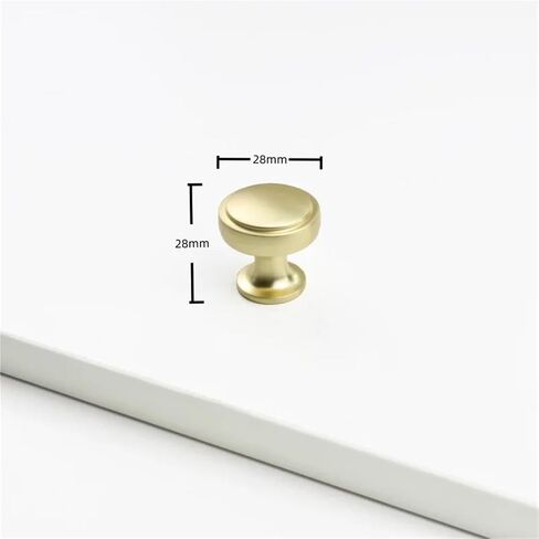Solid Cabine Zinc Alloy Furniture Handles Drawer Kitchen Door Hardware 1Pcs(RZ018-Brushed-Copper) in Kuwait
