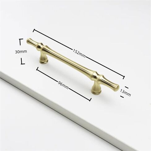 Cabinet Pulls Handle Drawers Wine Cabinets Wardrobes Furniture Handles 1Pcs(Brushed-Copper-C96mm) in Kuwait