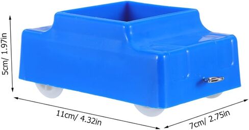 YARNOW Physics Laboratory Cart Model Mechanics Trolley with Precision Inclined Plane Design for Student Experiments and Educational Science Kits in Classroom Learning in Kuwait