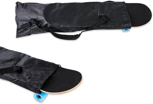Skateboard Carrying Case Backpack with Water Resistant Textile Athletic Bag Adjustable Shoulder Strap Drawstring Closure Suitable for Outdoor Travel Commuting, Longboard Bag 210D in Kuwait