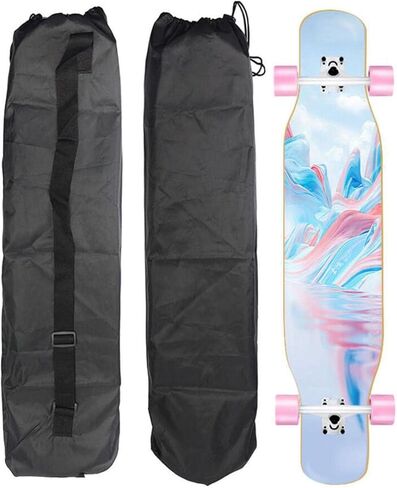 Skateboard Cover Backpack Scooter Storage Cover Longboard Shoulder Carry Case Handbag Portable Oxford Cloth Suitable for Carrying Sports Use, in Kuwait