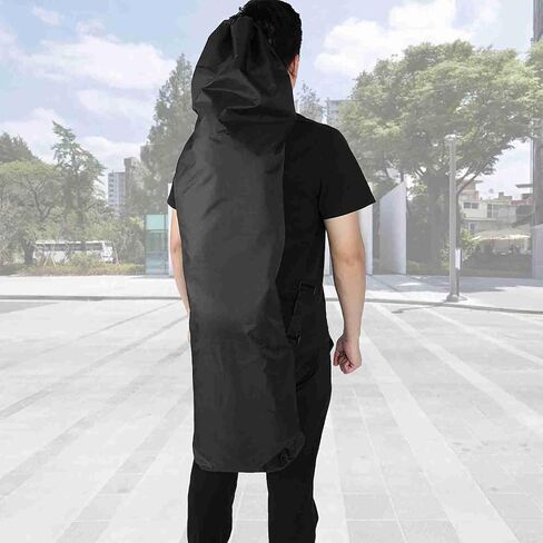 Portable Skateboard Bag, 600d Oxford Cloth Longboard Bag Carry Case Travel Skateboard Backpack, Black,120x38cm in Kuwait