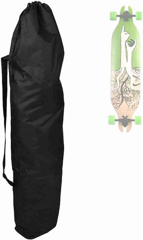 Skateboard Backpack, 120x38cm Waterproofs 600D Oxford Cloth Longboard Carrying Case Bag Accessory Longboard Carry Bag in Kuwait
