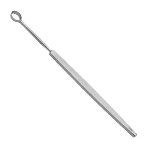 Piffard Dermal Curette، طرف بيضاوي، 5.5 بوصة، مقبض ضيق، الحجم: 2 (قطر 5 × 8 مم) in Kuwait