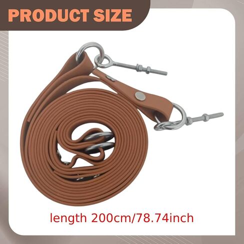 2 Pieces Pilates Reformer Rope Pull Rope Band Strap Accessories Versatile PU Leather for Balance Training Workout Exercise Equipment Easy in Kuwait