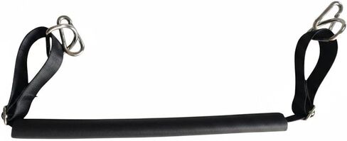 SM SunniMix Pilates Foot Strap Thickened Exercise Loop Adjustable Reformer Band Fitness Accessory Secure Metal Buckle Suitable for Training in Kuwait