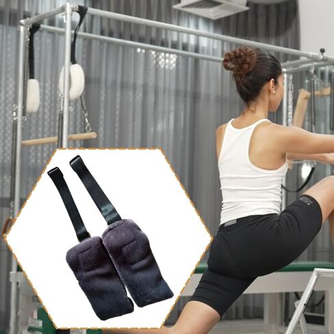 Pilates Straps, Sturdy, Practical and Flexible Bands, Pilates Reformer Accessories, Pilates Equipment for Gym, Women and in Kuwait