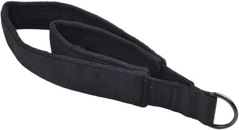 Pilates Double Loop Foot Straps with Soft for polar Fleece and Cotton Webbing for Reformer Exercises, D-Ring Attachment, Compatible with Most Pilates Beds and Equipment, 2 Pack in Kuwait