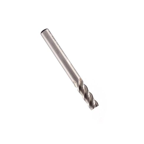 4 Flute Solid Carbide Coated End Mill Cutter for Metalworking Straight Flutes Working Cutter for Hardness Above 30 Degrees 1/4" Shank End Mills Metalworkers in Kuwait