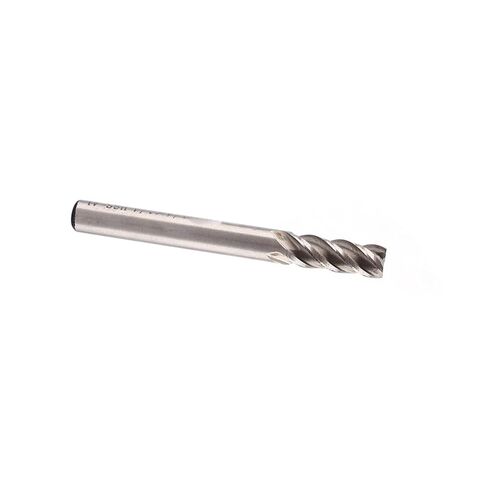 4 Flute Solid Carbide Coated End Mill Cutter for Metalworking Straight Flutes Working Cutter for Hardness Above 30 Degrees 1/4" Shank End Mills Metalworkers in Kuwait