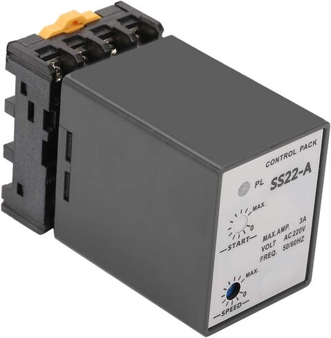 جهاز التحكم في سرعة المحرك الإلكتروني SS-22، منظم جهد سرعة المحرك AC 220 فولت 50/60 هرتز بدقة عالية واستهلاك منخفض للطاقة 90/1700 دورة في الدقيقة in Kuwait