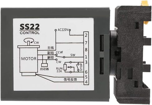 جهاز التحكم في سرعة المحرك الإلكتروني SS-22، منظم جهد سرعة المحرك AC 220 فولت 50/60 هرتز بدقة عالية واستهلاك منخفض للطاقة 90/1700 دورة في الدقيقة in Kuwait