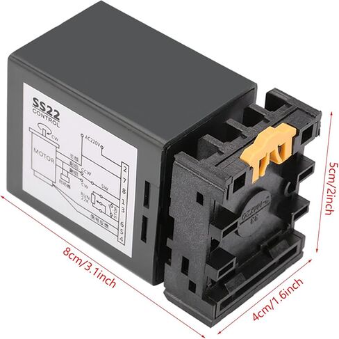 جهاز التحكم في سرعة المحرك الإلكتروني SS-22، منظم جهد سرعة المحرك AC 220 فولت 50/60 هرتز بدقة عالية واستهلاك منخفض للطاقة 90/1700 دورة في الدقيقة in Kuwait