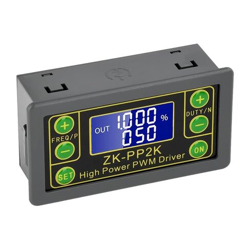 ZK-PP2K PWM Signal Generator 8A Driver Module for Motor/Lamp Dual Mode LCD PWM Pulse Frequency Duty Cycle Adjustable Module in Kuwait