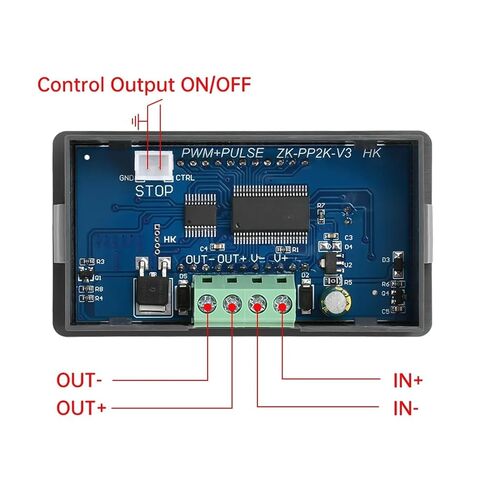 ZK-PP2K PWM Signal Generator 8A Driver Module for Motor/Lamp Dual Mode LCD PWM Pulse Frequency Duty Cycle Adjustable Module in Kuwait