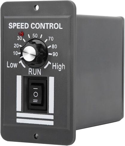 DC Motor Speed Controller, 12V-60V 20A Adjustable Forward Reverse Stop Knob, Brushed DC Motor Controller, High Current PWM Speed Control, for Robotics, Electric Scooters, Golf Cart in Kuwait
