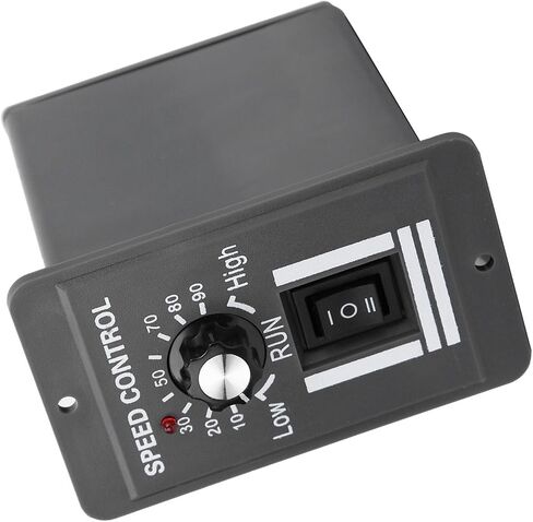 DC Motor Speed Controller, 12V-60V 20A Adjustable Forward Reverse Stop Knob, Brushed DC Motor Controller, High Current PWM Speed Control, for Robotics, Electric Scooters, Golf Cart in Kuwait