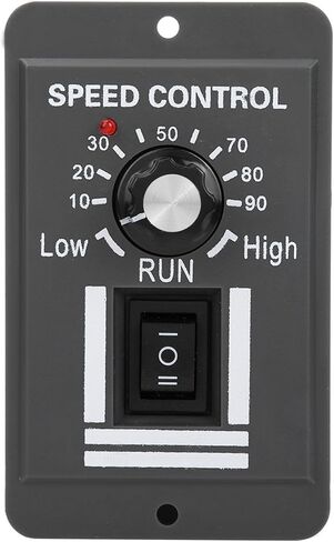 DC Motor Speed Controller, 12V-60V 20A Adjustable Forward Reverse Stop Knob, Brushed DC Motor Controller, High Current PWM Speed Control, for Robotics, Electric Scooters, Golf Cart in Kuwait