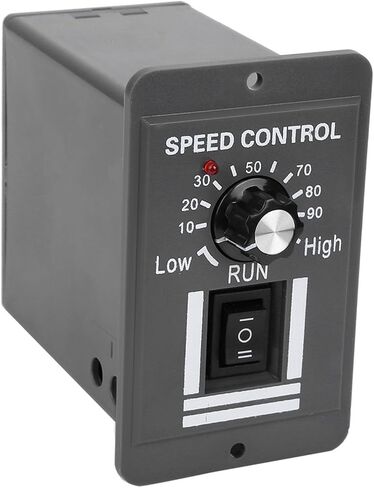 DC Motor Speed Controller, 12V-60V 20A Adjustable Forward Reverse Stop Knob, Brushed DC Motor Controller, High Current PWM Speed Control, for Robotics, Electric Scooters, Golf Cart in Kuwait