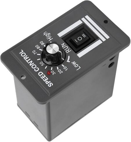 DC Motor Speed Controller, 12V-60V 20A Adjustable Forward Reverse Stop Knob, Brushed DC Motor Controller, High Current PWM Speed Control, for Robotics, Electric Scooters, Golf Cart in Kuwait