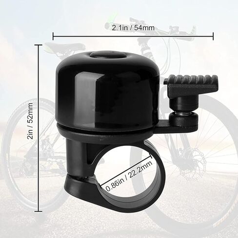 Bike Bell Mini Bicycle Bells for Ebike Conversion Kits,Loud Sound for Kids Adults Bike Horn for Road, Mountain Bike in Kuwait