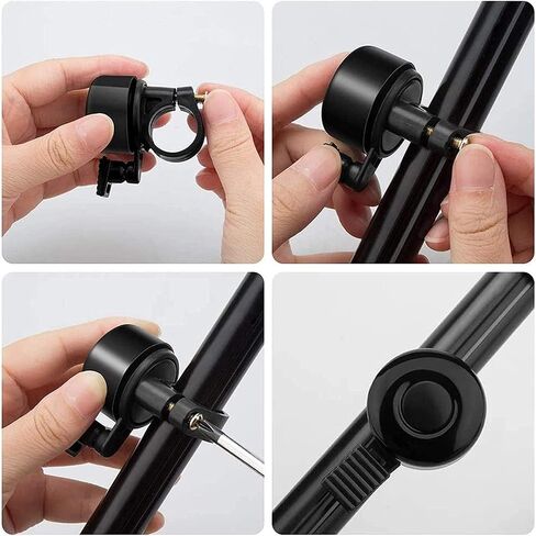 Bike Bell Mini Bicycle Bells for Ebike Conversion Kits,Loud Sound for Kids Adults Bike Horn for Road, Mountain Bike in Kuwait