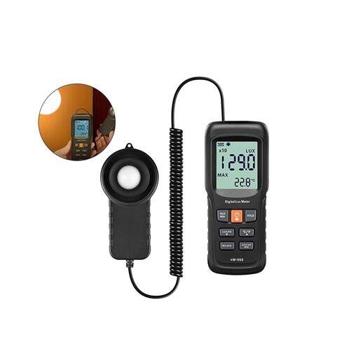 مقياس الطيف، YW-552، مقياس الإضاءة، مقياس الإضاءة 0~200000Lux، Digital Lux in Kuwait