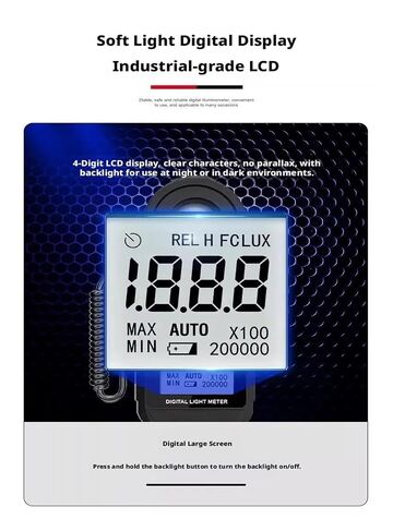 Spectrometer, High Precision Illuminometer Optical Flow Illumination Photometer Digital Luminance Meter Spectrometer in Kuwait