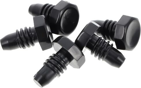 iplusmile 5pcs Black Plastic Billiard Cue Tail Covers Cue Bottom Protection Caps for Billiards and Snooker Use in Kuwait